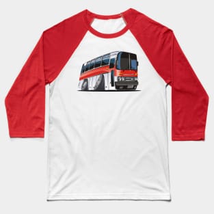 Cartoon bus Baseball T-Shirt